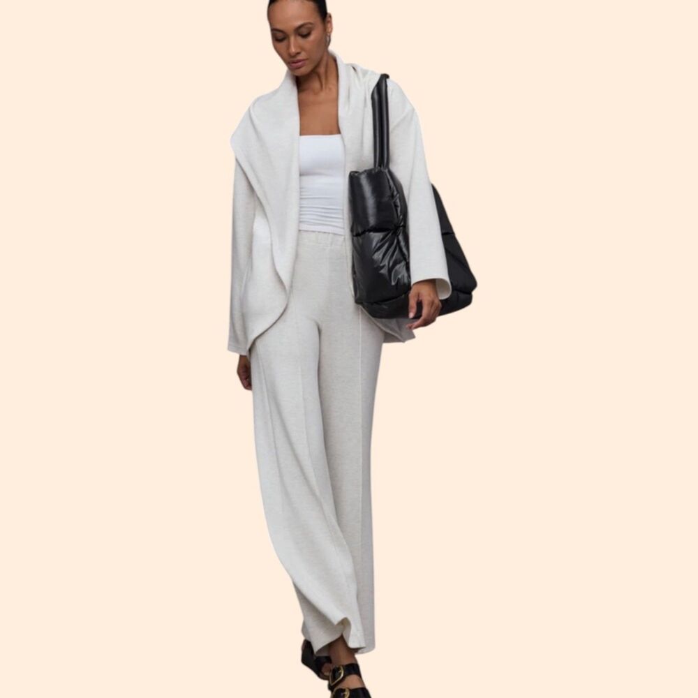 Carbon38 Knit Cocoon Cardigan Set